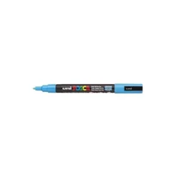 ROTULADOR UNI POSCA PC-3M AZUL CLARO