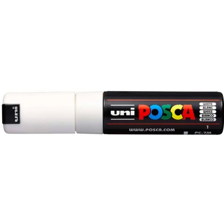 ROTULADOR UNI POSCA PC-7M BLANCO