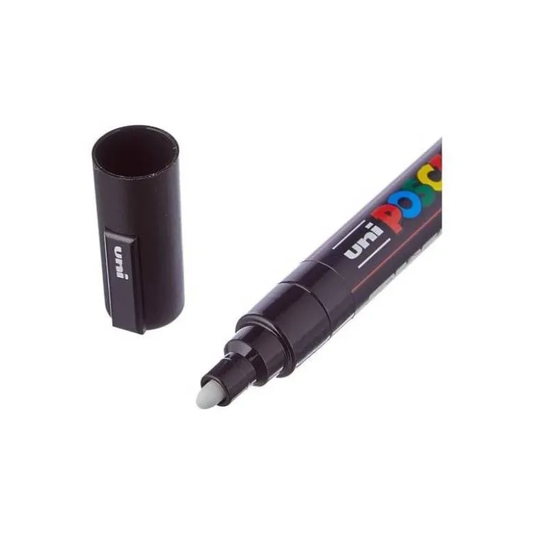 ROTULADOR UNI POSCA PC-5M/4C ESTUCHE DE 4 UNIDADES COLORES BRILLANTES SURTIDOS