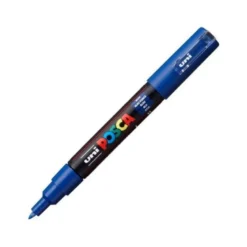 ROTULADOR UNI POSCA PC-3M MARCADOR DE PINTURA PUNTA CONICA 0,9-1,3 MM AZUL