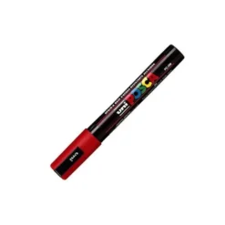 ROTULADOR UNI POSCA PC-5M MARCADOR DE PINTURA PUNTA CONICA 1,8-2,5 MM ROJO