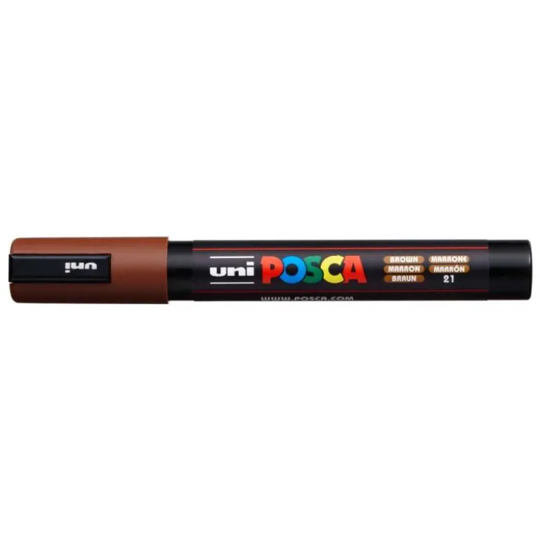 ROTULADOR UNI POSCA PC-5M MARRON