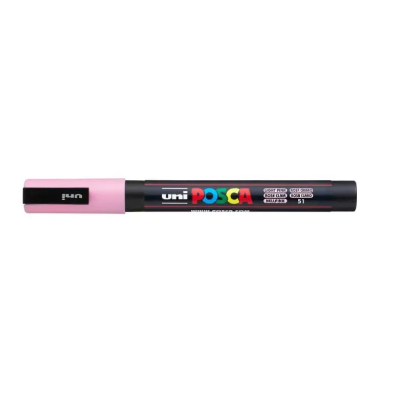 ROTULADOR UNI POSCA PC-3M ROSA CLARO