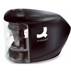 Sacapuntas eléctrico de Q-Connect KF-18571 negro