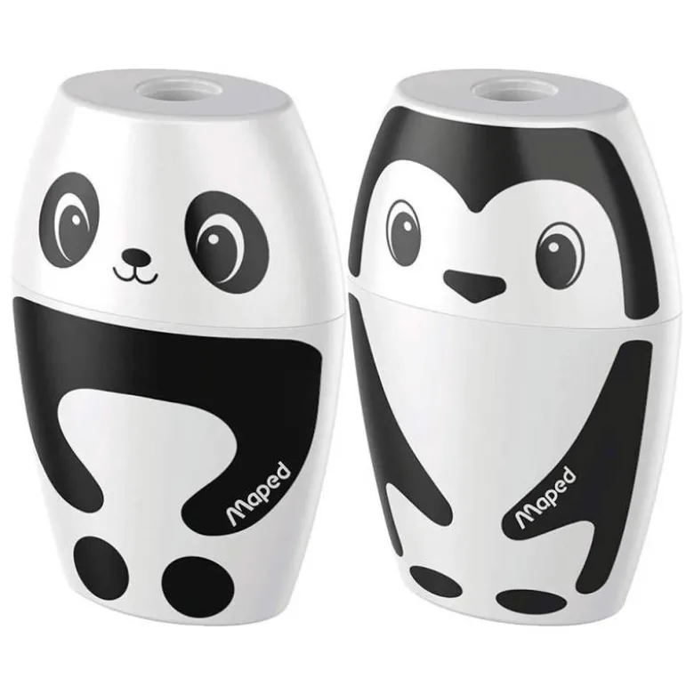 SACAPUNTAS MAPED PLASTICO SHAKER FANCY 1 USO CON DEPOSITO