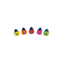 Sacapuntas marca M+R plastico colores surtidos