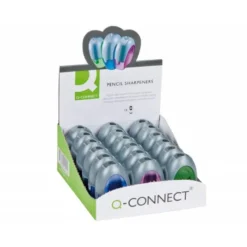 Sacapuntas marca Q-Connect 2 usos