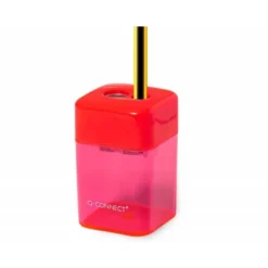 Sacapuntas marca Q-Connect 2 usos