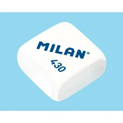 SACAPUNTAS MILAN COMPACT TOUCH DUO PLASTICO 2 USOS CON GOMA + 2 RECAMBIOS DE GOMA