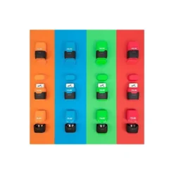 SACAPUNTAS MILAN COMPACT TOUCH DUO PLASTICO 2 USOS CON GOMA + 2 RECAMBIOS DE GOMA
