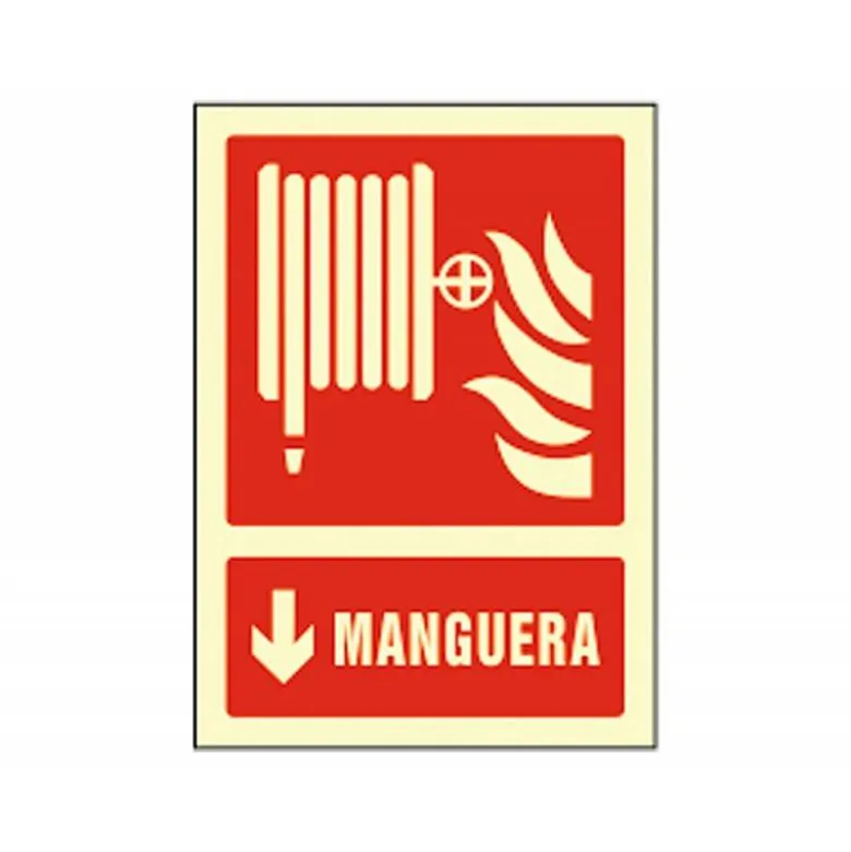 Señal marca Syssa manguera