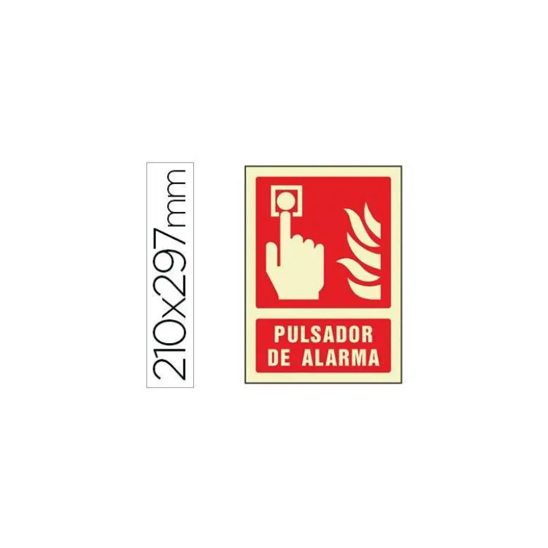 Señal marca Syssa pulsador alarma