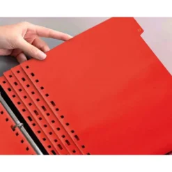 Separadores de plastico Liderpapel cuarto 11 taladros