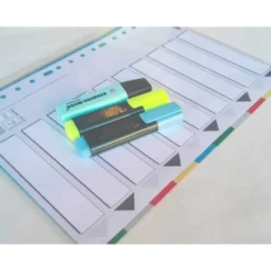 Separadores plastico Esselte Din A4 juego de 10 colores