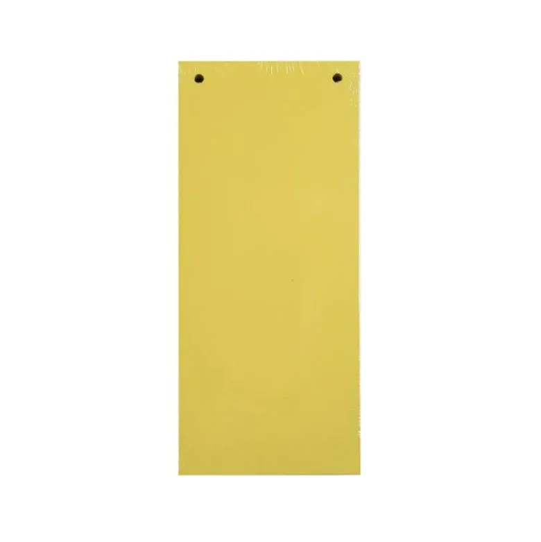 Separador Exacompta cartulina color amarilla 150x240mm