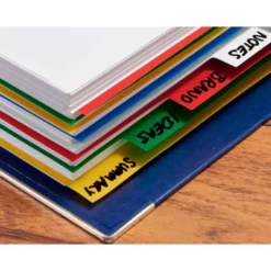 Separador liderpapel plastico juego de 5 separadores folio 16 taladros