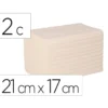 SERVILLETA BUNZL GREENSOURCE CELULOSA BLANCA PLEGADO ZIG-ZAG 2 CAPAS 21X17 CM CAJA DE 9000 UNIDADES