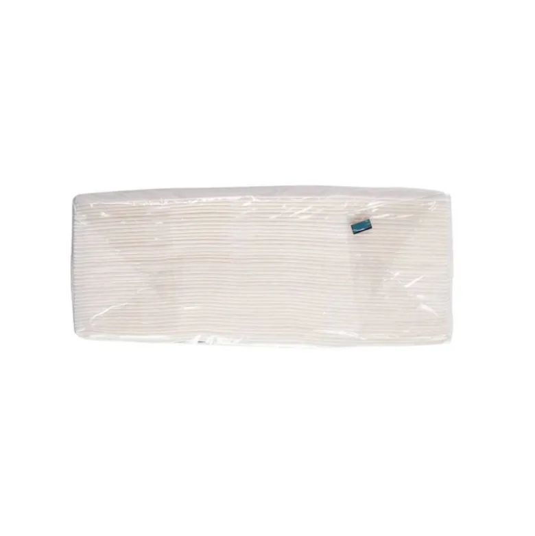 SERVILLETA PRONAPPE CELULOSA MICRO GROFADA 20X20 CM 2 CAPAS COLOR BLANCO PAQUETE DE 50 UNIDADES