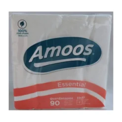 Servilletas de papel Amoos Color blanco