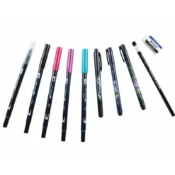SET LETTERING TOMBOW ADVANCED 10 PIEZAS