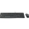 Set teclado + raton con cable Logitech color Negro