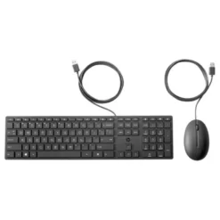 SET TECLADO + RATON HP COMBO 320MK USB-A LONGITUD 1.8 M COLOR NEGRO