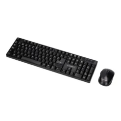 SET TECLADO + RATON INALAMBRICO Q-CONNECT 2.4G NEGRO COMPATIBLE WINDOWS 98 / NT / ME / 2000 / XP / 7 /