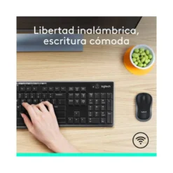 SET TECLADO + RATON LOGITECH MK270 INALAMBRICO NEGRO