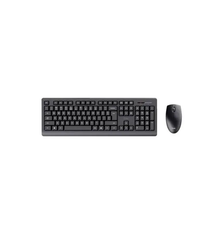 SET TECLADO + RATON TRUST PRIMO INALAMBRICO USB 2.0 COLOR NEGRO