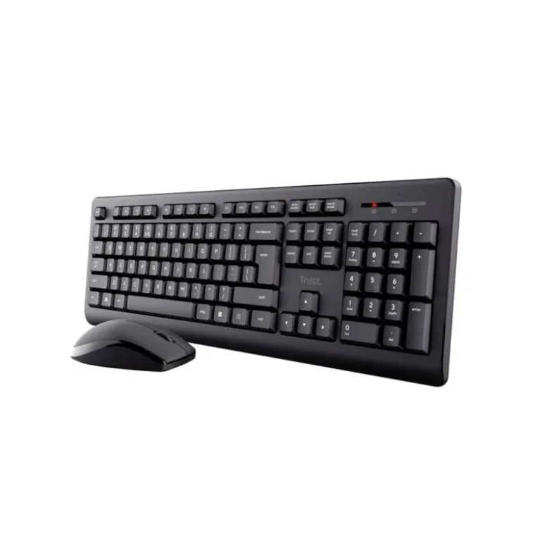 SET TECLADO + RATON TRUST PRIMO INALAMBRICO USB 2.0 COLOR NEGRO