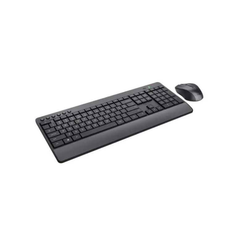 SET TECLADO + RATON TRUST TREZO INALAMBRICO ECO USB MICRO COLOR NEGRO