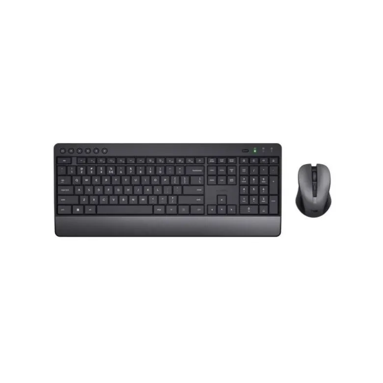 SET TECLADO + RATON TRUST TREZO INALAMBRICO ECO USB MICRO COLOR NEGRO