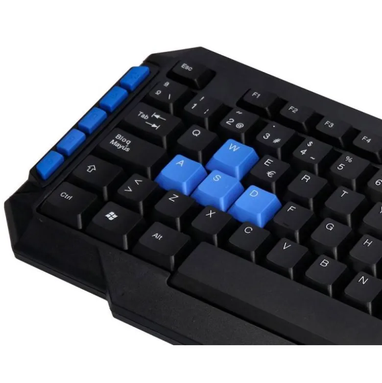 SET TECLADO Y RATON Q-CONNECT INALAMBRICO COMPATIBLE WINDOWS COLOR NEGRO