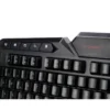 SET TECLADO Y RATON Q-CONNECT GAMING CON CABLE E ILUMINACION LED COLOR NEGRO