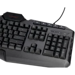 SET TECLADO Y RATON Q-CONNECT GAMING CON CABLE E ILUMINACION LED COLOR NEGRO