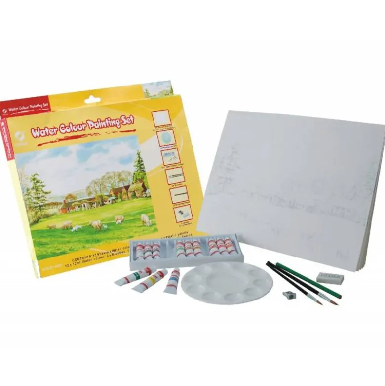 Set acuarela marca Lidercolor