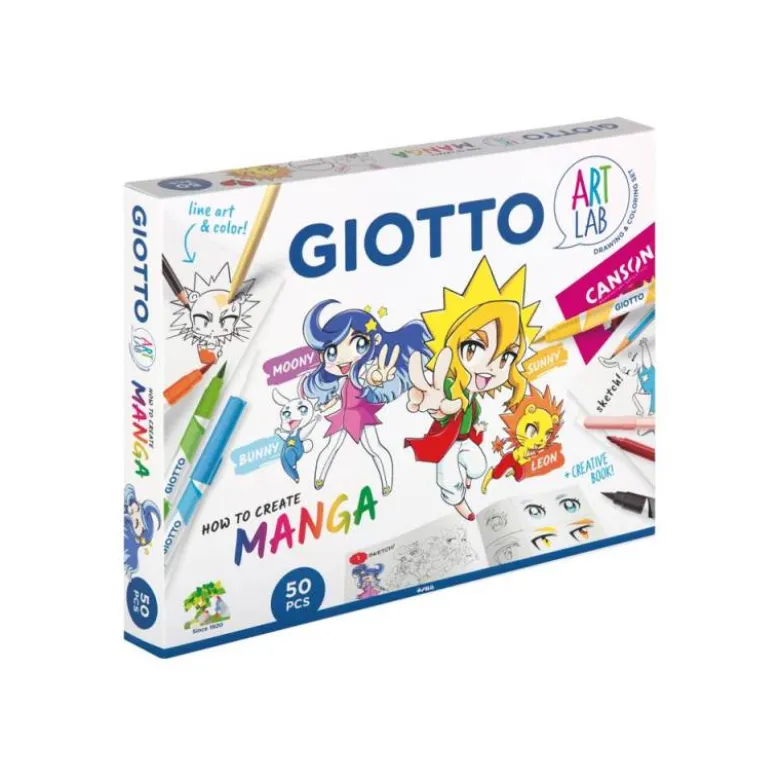 SET CREATIVO GIOTTO ART LAB MANGA