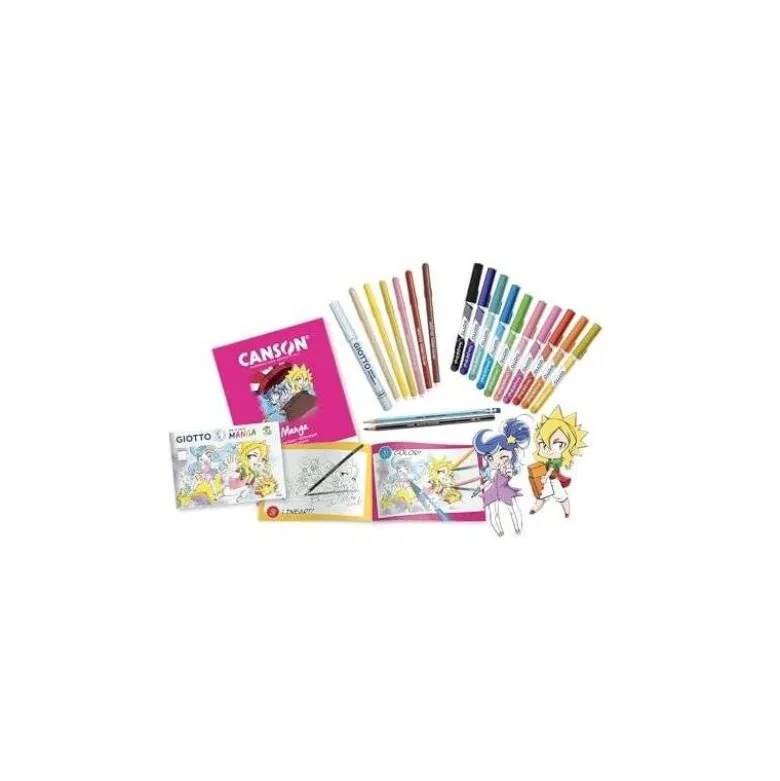 SET CREATIVO GIOTTO ART LAB MANGA
