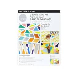 SET DE PINTURA DALER ROWNEY SIMPLY CREATIVO MASKING