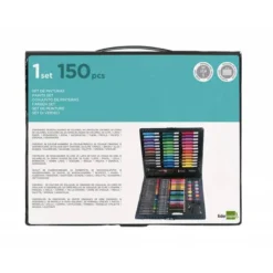 SET DE PINTURA LIDERPAPEL PLASTICO 150 PIEZAS 36X31X4 CM