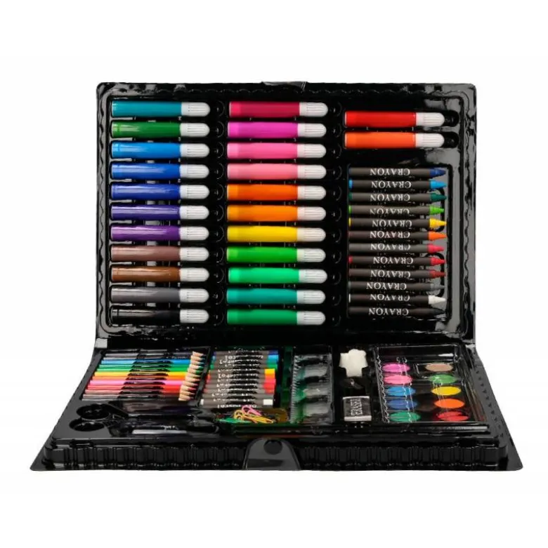 SET DE PINTURA LIDERPAPEL PLASTICO 86 PIEZAS 34X23X3,2 CM