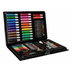 SET DE PINTURA LIDERPAPEL PLASTICO 86 PIEZAS 34X23X3,2 CM