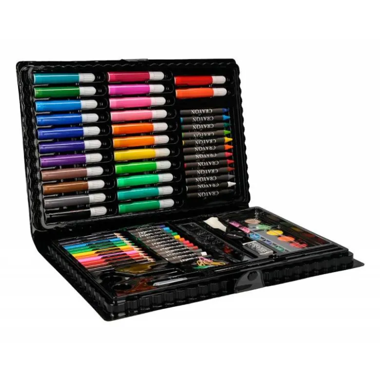 SET DE PINTURA LIDERPAPEL PLASTICO 86 PIEZAS 34X23X3,2 CM