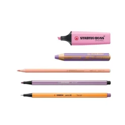 SET STABILO CREATIVO ARTY LINE PASTEL 50 UNIDADES SURTIDAS