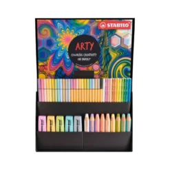 SET STABILO CREATIVO ARTY LINE PASTEL 50 UNIDADES SURTIDAS