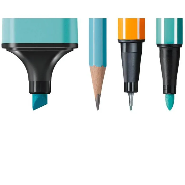SET STABILO PASTEL LOVE MINI WORLD PEN 68 / POINT 88 / BOSS / SWANO 35 UNIDADES SURTIDAS