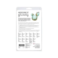 SET WATERCOLORING TOMBOW GREENERY 9 PIEZAS