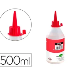 SILICONA LIQUIDA LIDERPAPEL PARA MANUALIDADES BOTE DE 500 ML