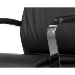 SILLA DIRECCION Q-CONNECT LEO RESPALDO ALTO REGULABLE EN ALTURA 1170 + 80 MM ALTO ANCHO 650 MM PROFUNDIDAD 700