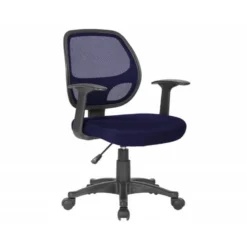 SILLA GIRATORIA Q-CONNECT CON RUEDAS Y RESPALDO MEDIO REGULABLE EN ALTURA 870+120MM ALTO 550MM ANCHO 590MM PROFUNDIDAD